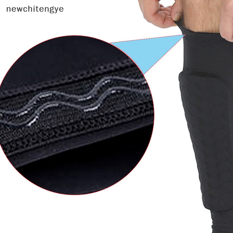 Ncy 1 Tất Ống Chân Nylon Bảo Vệ Chân Họa Tiết Tổ Ong Sáng Bóng Hỗ Trợ Bảo Vệ Khi Chơi Thể Thao Bóng Đá