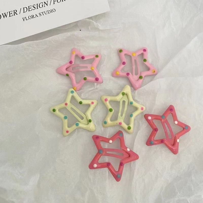 Kẹp Tóc Hình Nơ / Gấu / Ngôi Sao Xinh Xắn Cho Lễ Hội