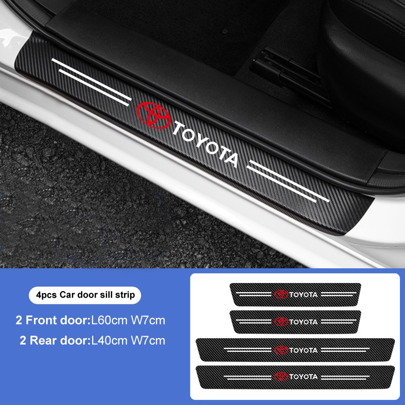 Miếng Dán Trang Trí Cửa Xe Hơi Bảo Vệ Cho toyota threshold