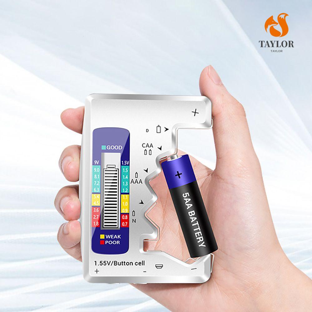 Máy Phân Tích Pin TAYLOR1 Với Màn Hình LCD Hiển Thị Chính Xác Cho AAA AA