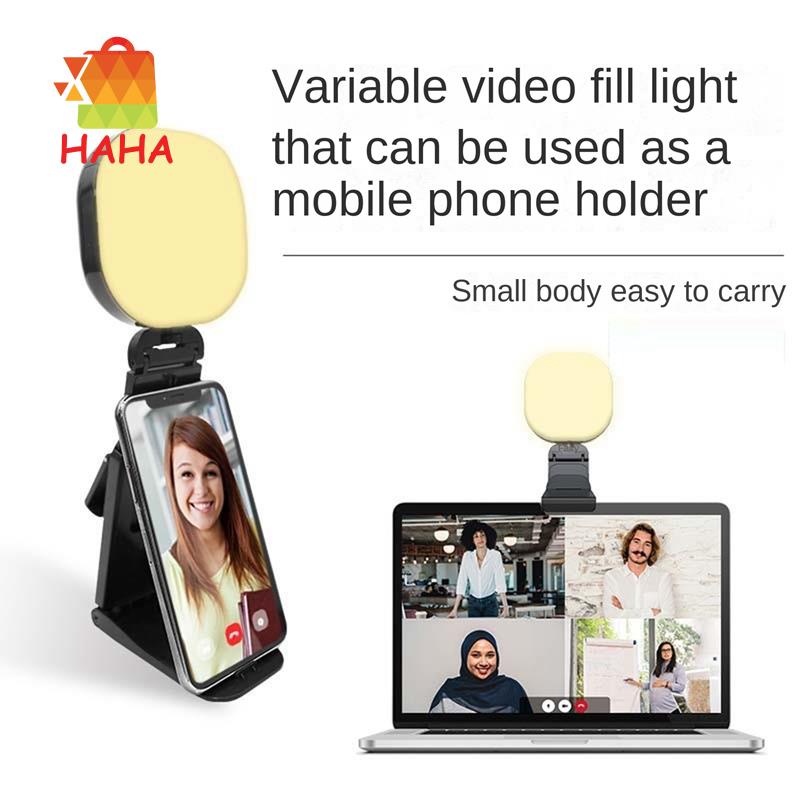 1 Bộ Đèn LED F-610 Hỗ Trợ Quay Video 3000-7200K