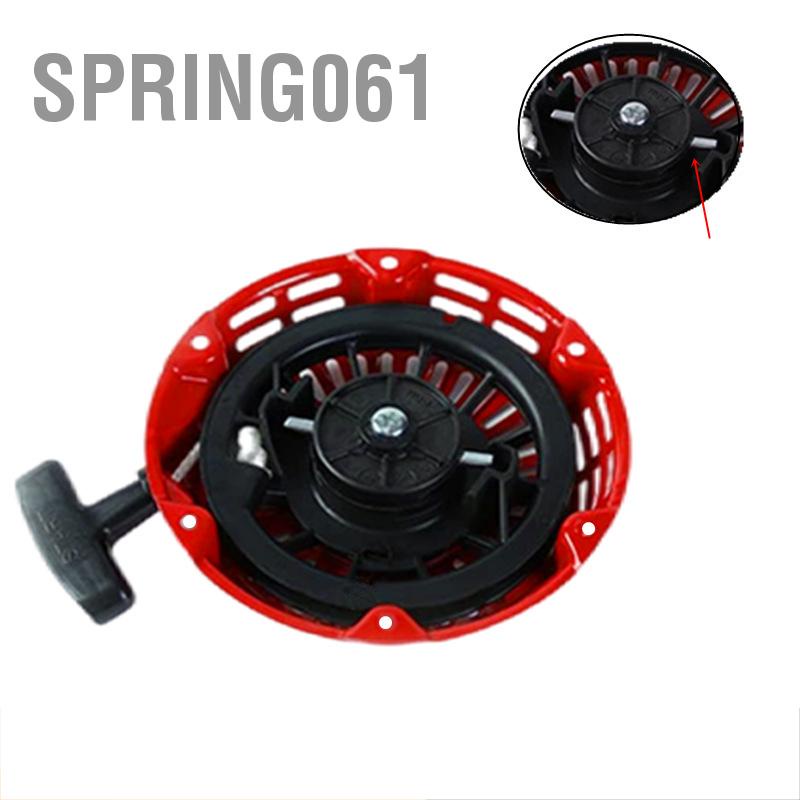 Spring061 GX390 Red Pull Recoil Starter Lắp ráp Bộ khởi động giật nhẹ bằng nhựa cho ô tô