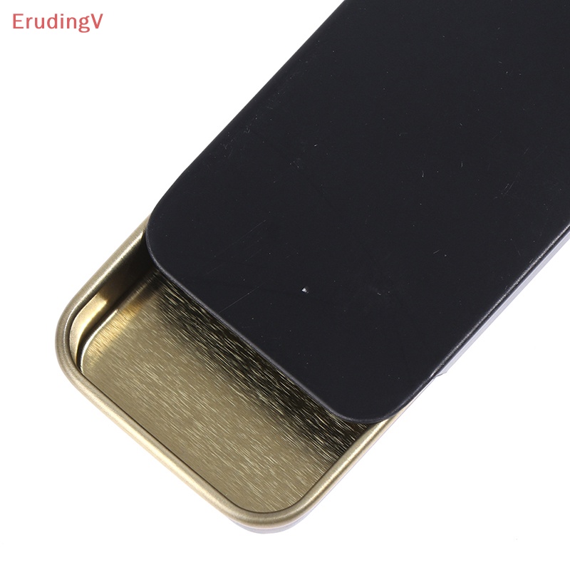 [ErudingV] Set 2 Hộp Đựng Kem Dưỡng Bằng Kim Loại Trơn Dạng Đẩy Nhỏ [Mới]