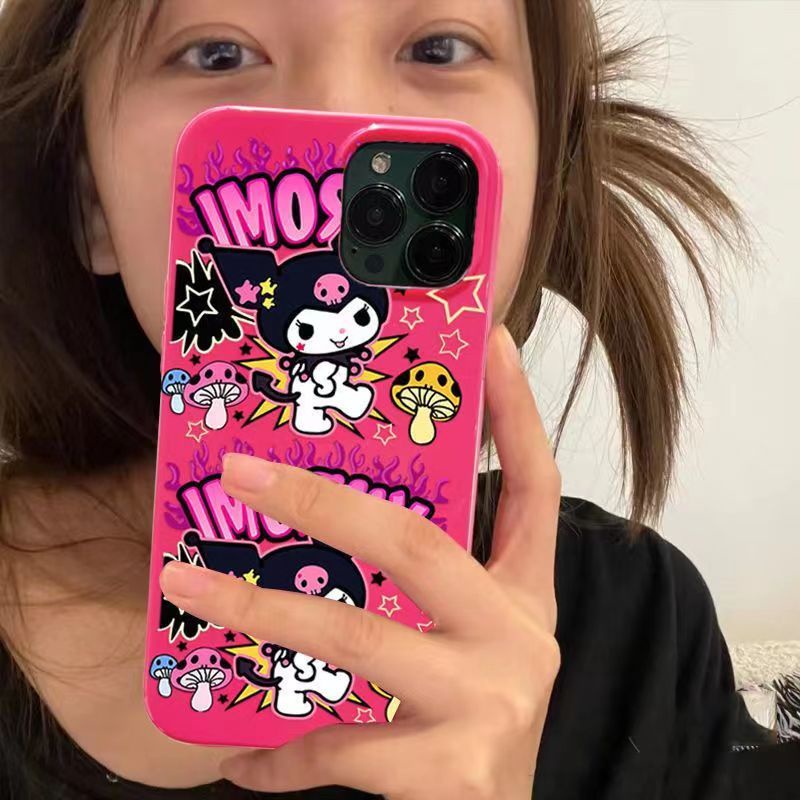 ✅Ốp Điện Thoại Họa Tiết Hoạt Hình Kiểu Hàn Quốc Dễ Thương Cho Iphone 11 13Iphone12Promax xr 8p14 ZJ4F