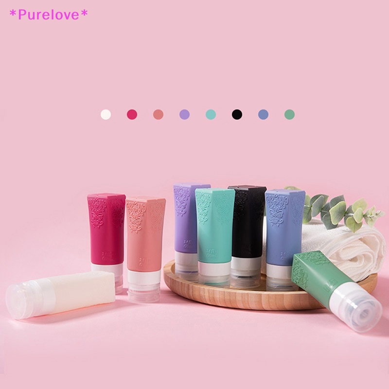 Chai Rỗng 70ML Bằng Silicon Dùng Chiết Mỹ Phẩm Khi Đi Du Lịch Mới