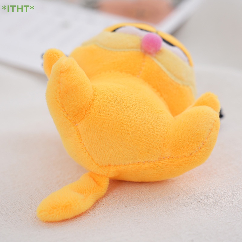 1 Móc Khóa Hình Mèo Garfield Nhồi Bông 12cm Mới