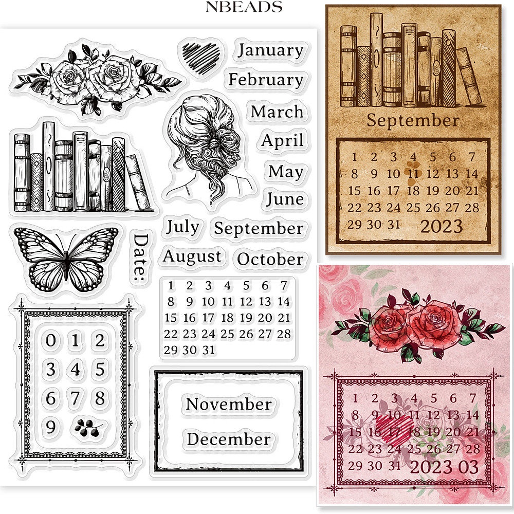 1 Tấm Tem Dán Trang Trí Album Ảnh Bằng Nhựa PVC 160x110x3mm