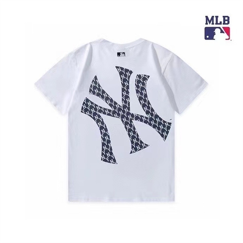 Áo Thun Mùa Hè Tay Ngắn Thêu logo Trước Ngực M8 &amp; I &amp; 8B Phong Cách unisex Lưng