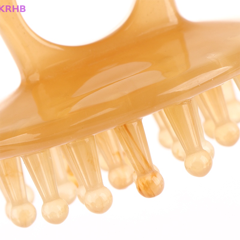 Lược Nhựa Mát Xa Da Đầu Tiện Dụng Chất Lượng Cao Mới