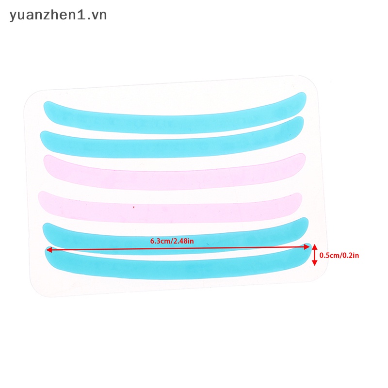 Set 3 Cặp Đệm Silicone Hỗ Trợ Nâng Lông Mi Tiện Dụng