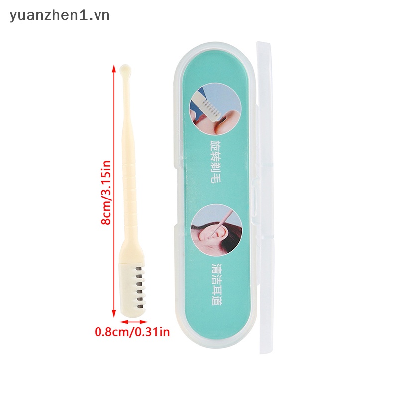 Dụng Cụ Tỉa Lông Mũi Và Tai Hai Đầu Di Động Kèm Hộp Đựng