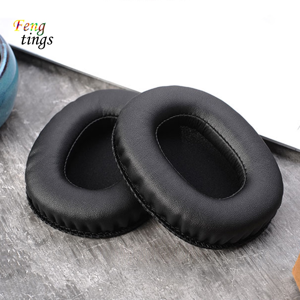 1 Cặp Đệm Tai Nghe Bọc Da Giả Độ Co Giãn Cao