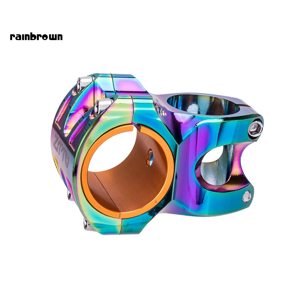 &lt; Rainbrown &gt; Tay Cầm Ngắn Không Phai Màu Chống Ăn Mòn Lắp Đặt Dễ Dàng Cho Xe Đạp Leo Núi