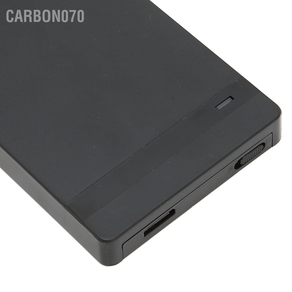 Carbon070 Vỏ ổ cứng USB3.0 sang SATA 1TB được hỗ trợ Tự động ngủ USB cắm và chạy cho SSD 2.5in