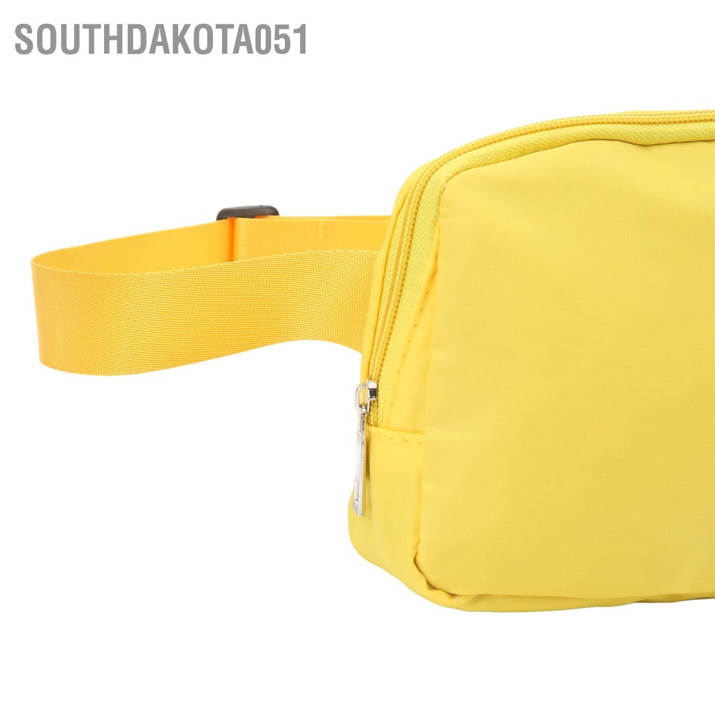 Southdakota051 Túi nylon Hông nữ dây kéo Thắt lưng có thể điều chỉnh Chống thấm nước thắt thời trang dành cho phụ trưởng thành