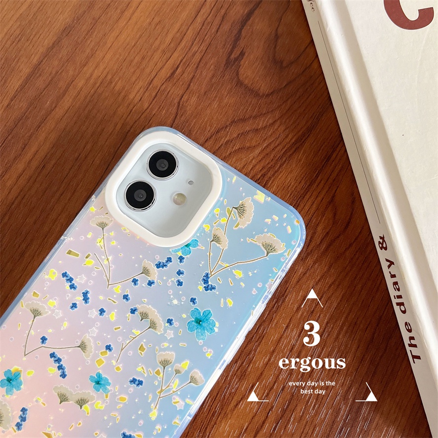 Ốp Điện Thoại Mềm Chống Sốc Màu Gradient Cho IPhone 14 13 12 11 Pro Max SE2020 X XR Xs Max 7 8 Plus