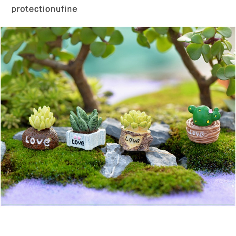 Set 4 Mô Hình Gnome Gnome Thu Nhỏ Bằng Nhựa Resin Trang Trí Sân Vườn DIY