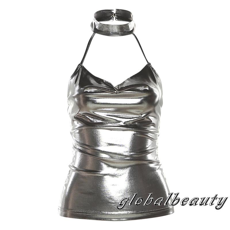 Áo Dây Hở Lưng Màu Trơn Thời Trang Mùa Hè Cho Nữ