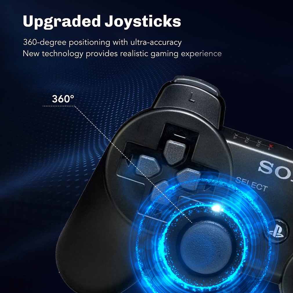 Joysticks Lightweight Portable Wireless Game Controller Remote Controllers Gamepad Joystick For Ps3 [Q/7] | BigBuy360 - bigbuy360.vn