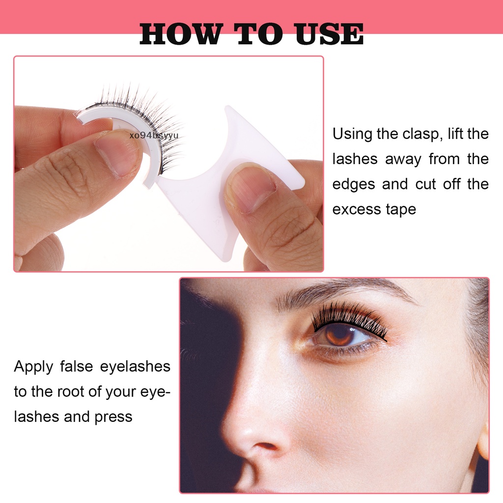 5 Cặp Lông Mi Giả Tự Dính Không Cần Keo Dán Xo94Bsyu