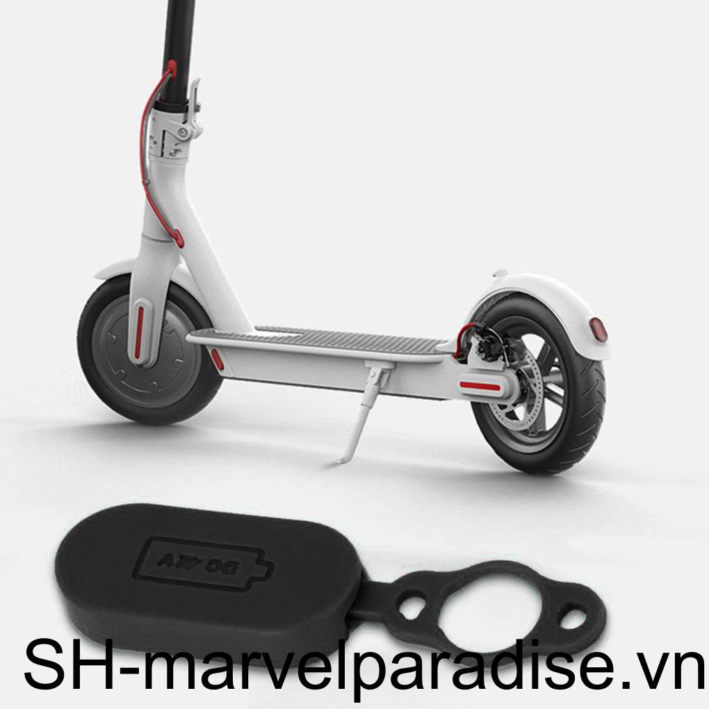 Vỏ Bọc Cổng Sạc Xe Scooter Xiaomi M365 Bằng Silicon Chống Bụi Chống Nước