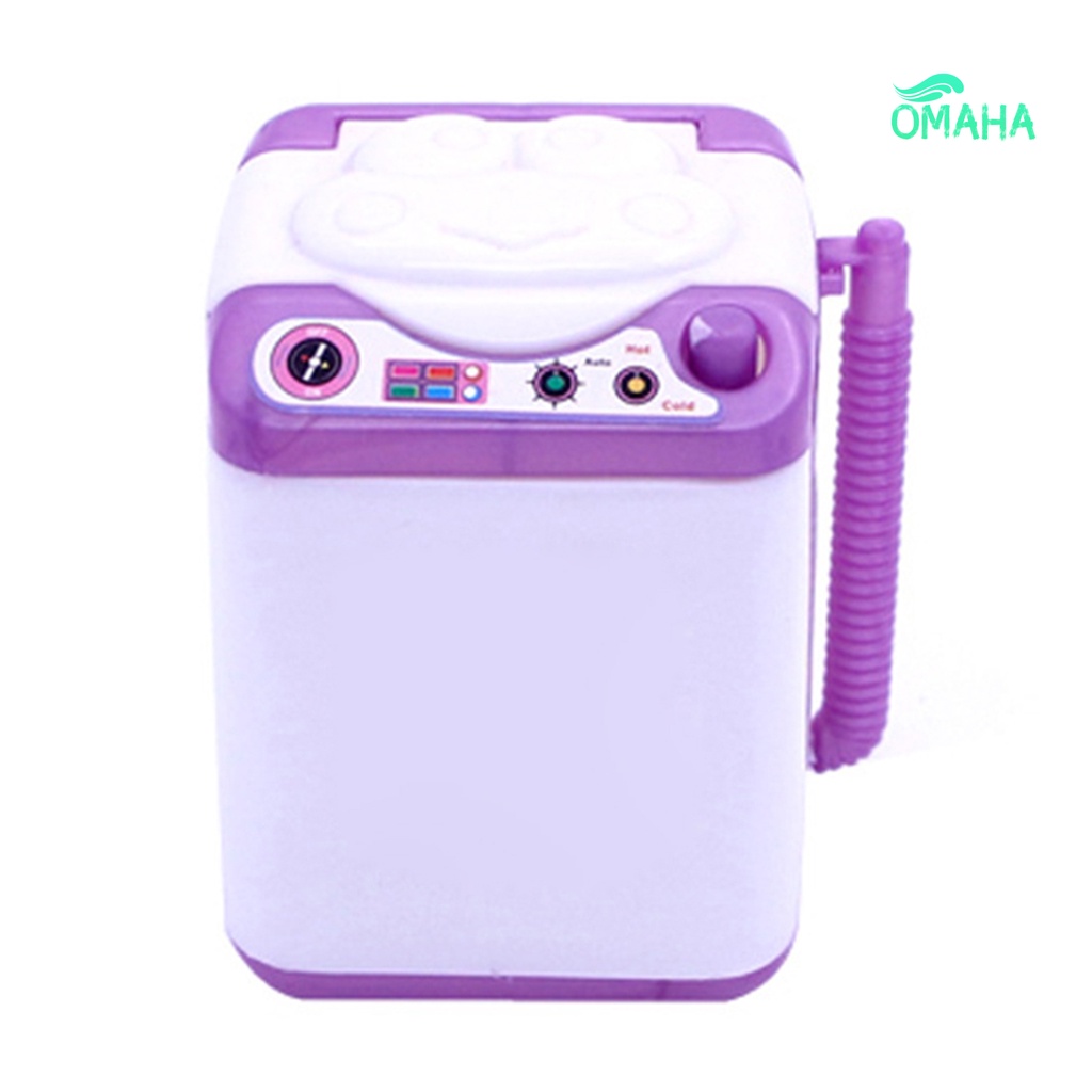 Mô Hình Máy Giặt Mini Bằng Silicon Dễ Thương Cho Nhà Búp Bê