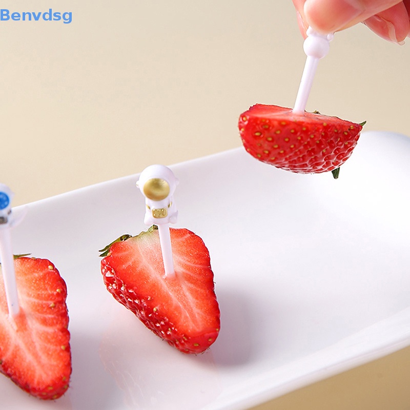 Bộ 8 Nĩa Ăn Trái Cây Hình Động Vật Mini Xinh Xắn Dành Cho Bé