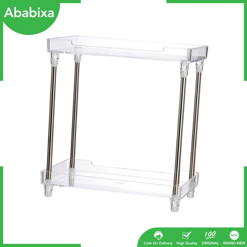 Khay Đựng Trang Sức Hai Tầng Chống Trượt Sức Chứa Lớn Tiện Dụng Cho Nhà Bếp / Văn Phòng / Ban Công