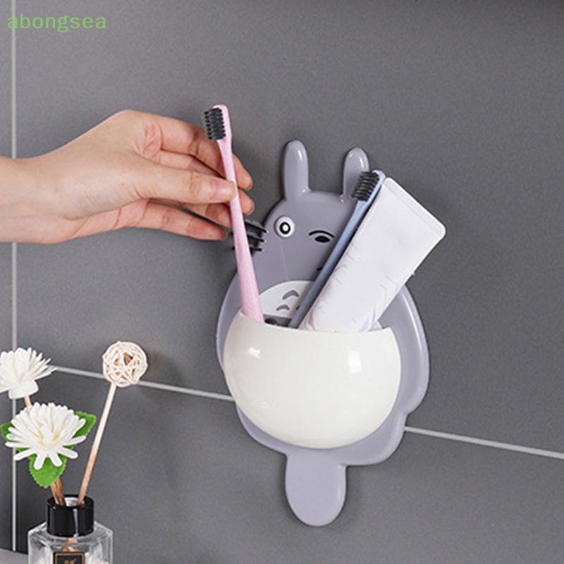 1 Dụng Cụ Giữ Bàn Chải Đánh Răng Hình Totoro Dễ Thương