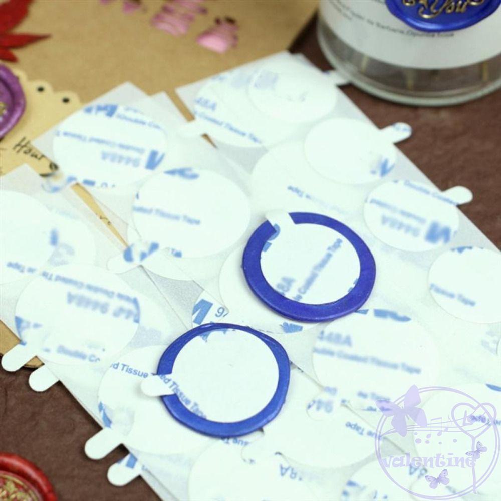 Miếng Dán Sáp Niêm Phong Thiệp Mời Hình Tròn Siêu Mỏng Chống Thấm Nước