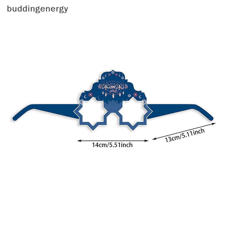 {BUDDI} Mắt Kính Giấy eid Mubarak Đạo Cụ Chụp Ảnh eid Al Adha {Phật Giáo}