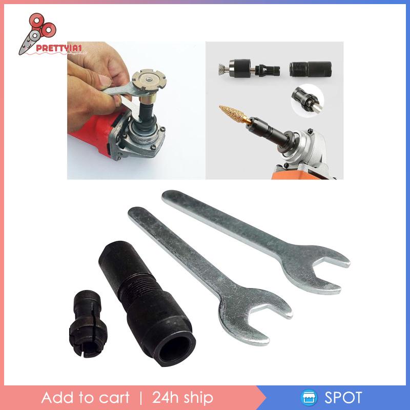 [Prettyia1] Mâm Cặp Máy Mài Góc Thẳng Cho Dụng Cụ Đánh Bóng