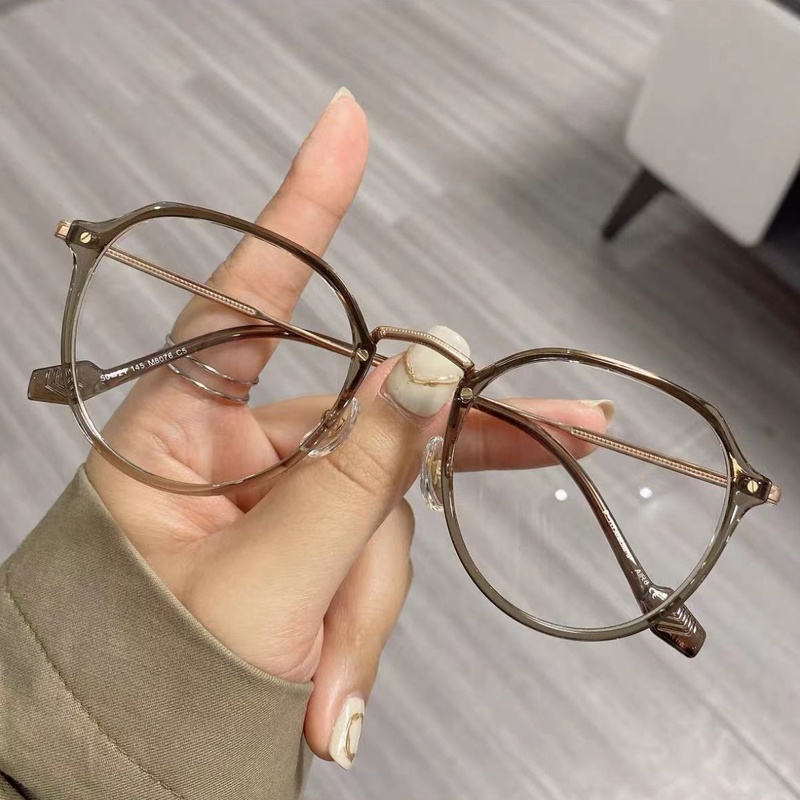 Kính Mát Tròn TR90 Chống Bức Xạ Cho Nữ