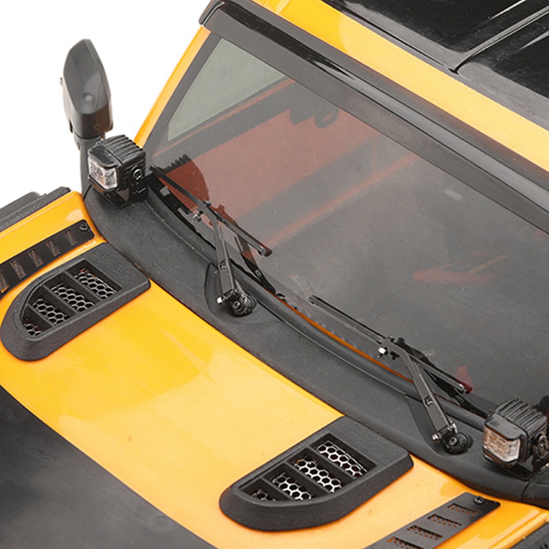 Cần gạt nước kính chắn gió bằng kim loại 2 cái cho TRAXXAS TRX4 Bronco 2021 1 '10 RC Crawler Car Upgrade Parts