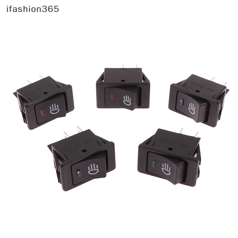 1 Công Tắc Đèn Sương Mù 4 Pin 12V 35A ifashion365 Chuyên Dụng Cho Xe Hơi