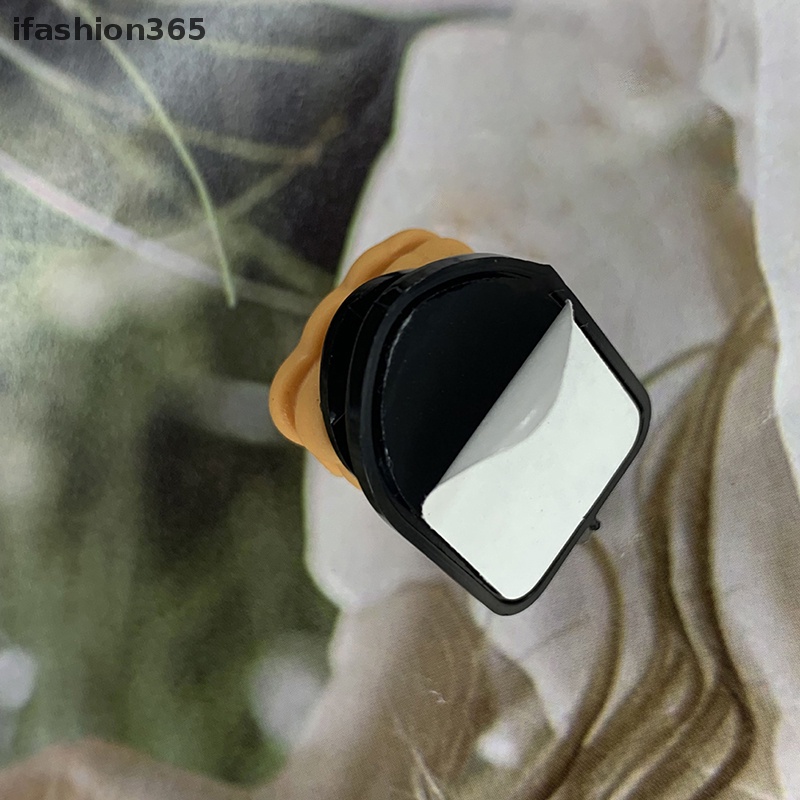 1 Móc Treo Dây Cáp USB / Chìa Khóa Gắn Bảng Điều Khiển Xe Hơi Mini Tự Dính