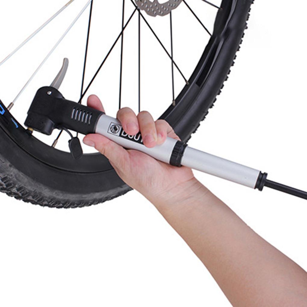 Bơm Xe Đạp Leo Núi Bằng Hợp Kim Nhôm Nhỏ Gọn Tiện Lợi