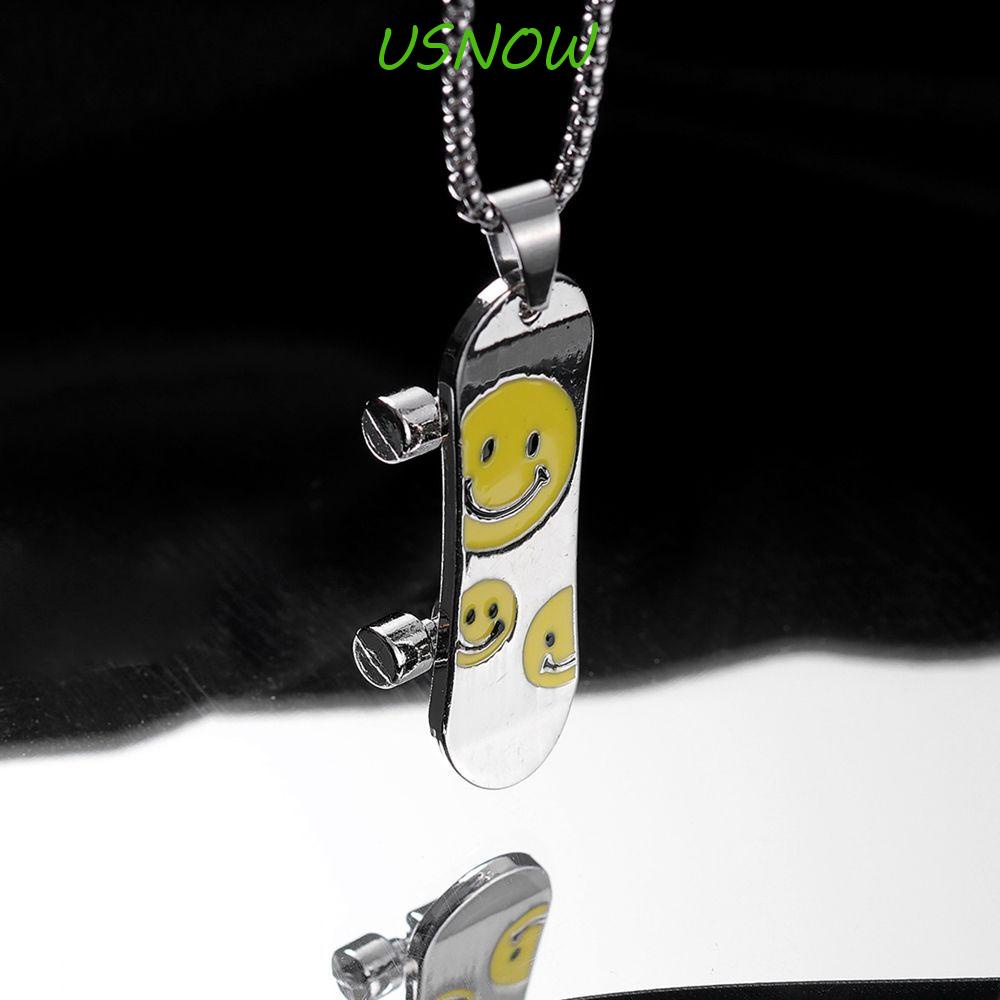 Vòng cổ Mặt Ván Trượt Phong Cách Punk Đường Phố Cá Tính