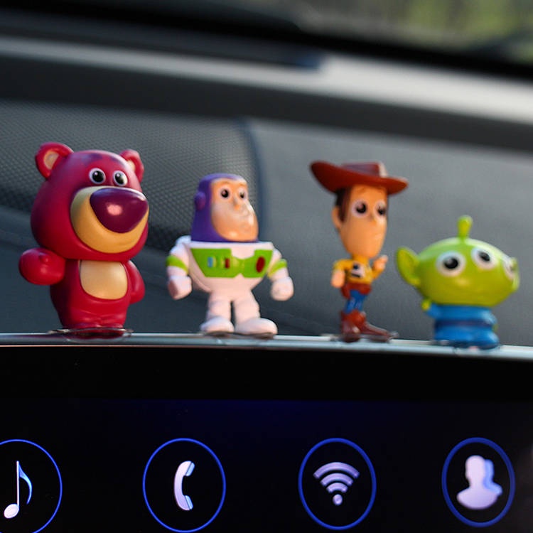 Car Toy Story Dashboard High-End Car Decoration Car Interior Decoration Display Screen Decoration Creative y6S3