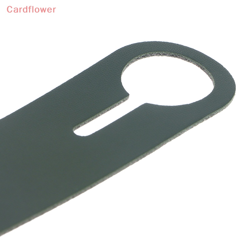 < Cardflower > Thẻ Đánh Dấu Hành Lý Bằng Da PU Chất Lượng Cao Nhỏ Gọn Hàng Mới