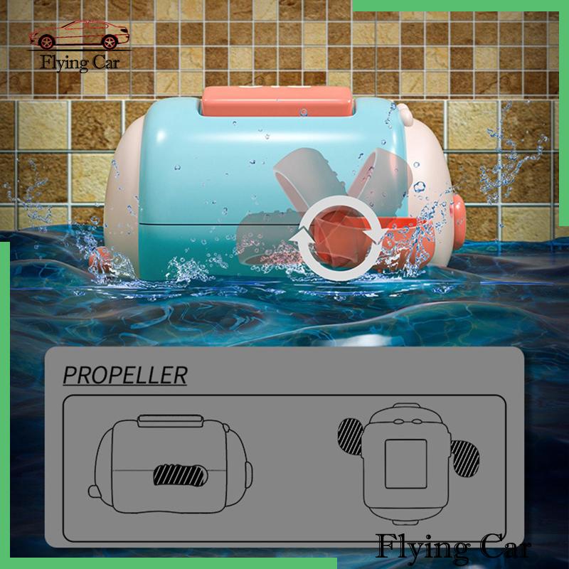 Bộ 2 Đồ Chơi Bồn Tắm Dễ Thương Cho Bé Từ 2-5 Tuổi