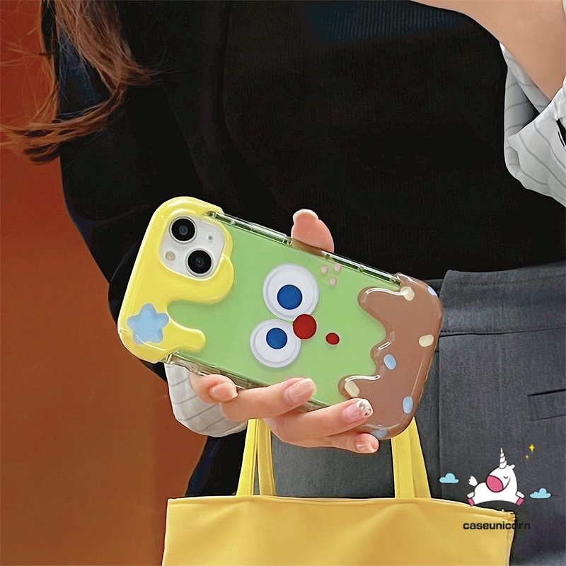 Ốp Điện Thoại Mềm Chống Sốc Hình Que Kem 3D Hoạt Hình Cho IPhone 11 14 13 12 Pro Max 7 8 Plus XR X XS Max 7Plus 8Plus