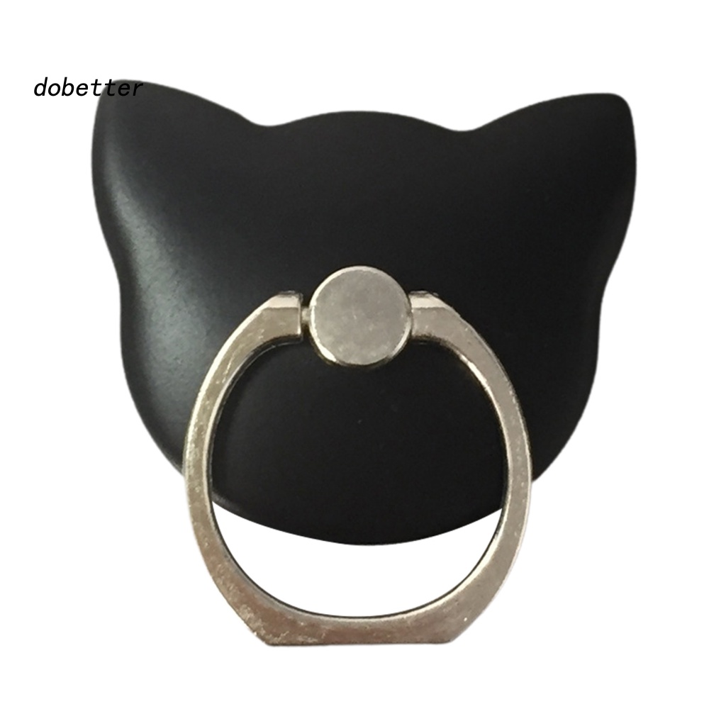 Giá Đỡ Điện Thoại Bằng Hợp Kim Kẽm Hình Chú Mèo Xoay Được Tiện Dụng