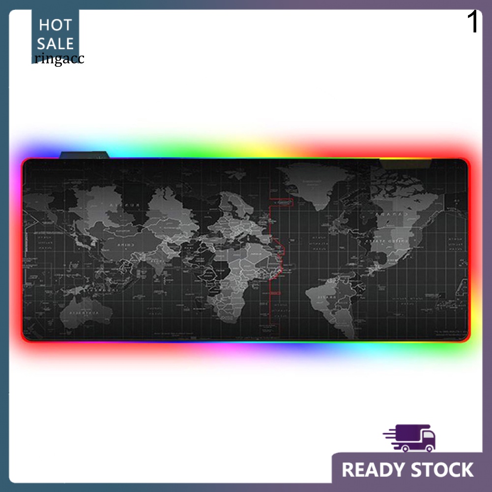 Đệm Lót Chuột RGA RGB LED Dạ Quang Dành Cho Game Thủ