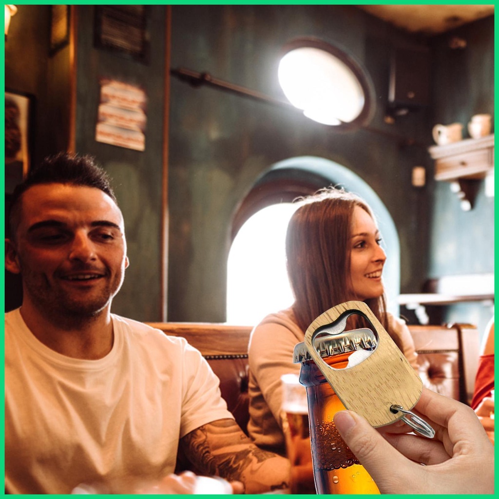 Set 2 Dụng Cụ Mở Nắp Chai Đa Năng Bằng Thép Không Gỉ