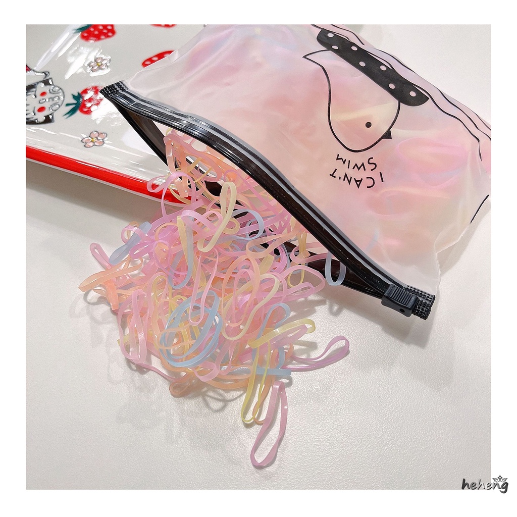 Dây Buộc Tóc Co Giãn Nhiều Màu Sắc Chắc Chắn Và Thoải Mái