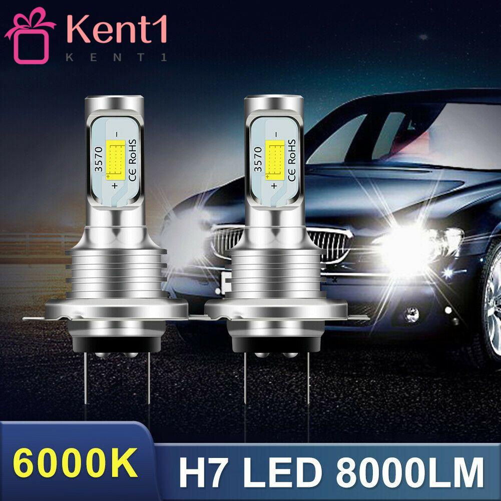2 Đèn Pha Chống Sương Mù H7 7000K Ánh Sáng Trắng Cho Oto
