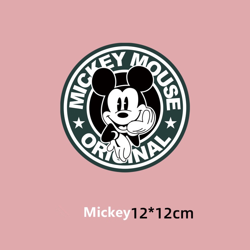 Miếng Dán Phản Quang Trang Trí Xe Hơi / Xe Máy Hình Chuột Mickey Minnie Series 01