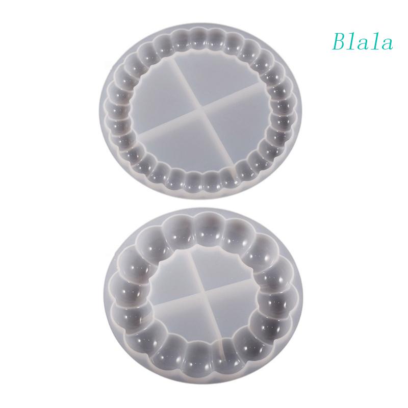 Khuôn Silicone Làm Đế Lót Ly Hình Tròn