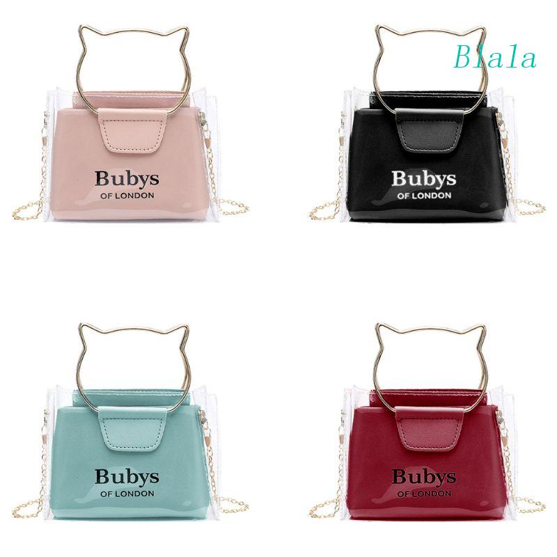 Túi Đeo Chéo Trong Suốt Nhỏ Nhắn Dễ Thương Thời Trang Đi Biển Cho Nữ